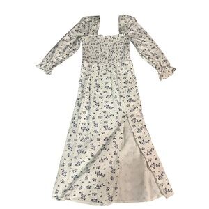 House of Harlow 1960 Floral Long Sleeve Maxi Dress